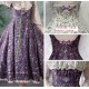 Iris De Nuit Angelonia Flower Wall Blouse JSKs and One Piece(Reservation/2 Colours/Full Payment Without Shipping)